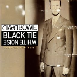 Cover art for Black Tie White Noise