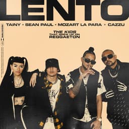 Cover art for LENTO (with Sean Paul & Mozart La Para feat. Cazzu)