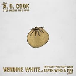 Cover art for Stop Making This Hurt (A. G. Cook Remix) / How Dare You Want More (Verdine White of Earth, Wind & Fire Remix)