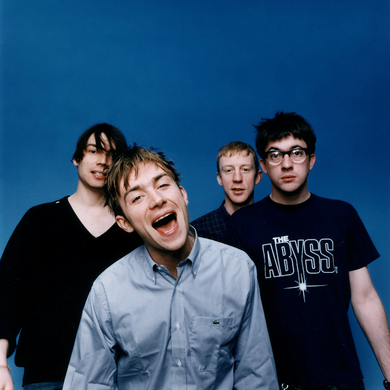 Publicity image of Blur