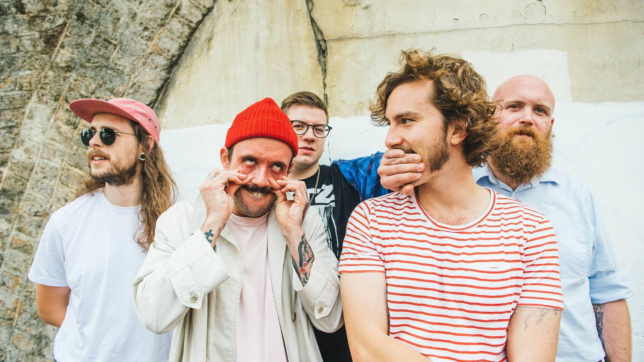 Publicity image of IDLES