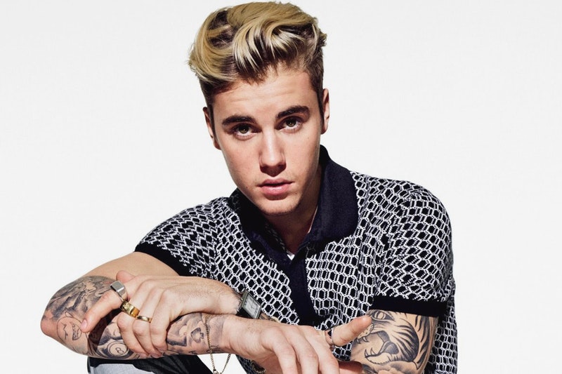 Publicity image of Justin Bieber